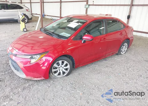 2021 Toyota Corolla Le z USA, uszkodzony, nr VIN 5YFEPMAE9MP160912